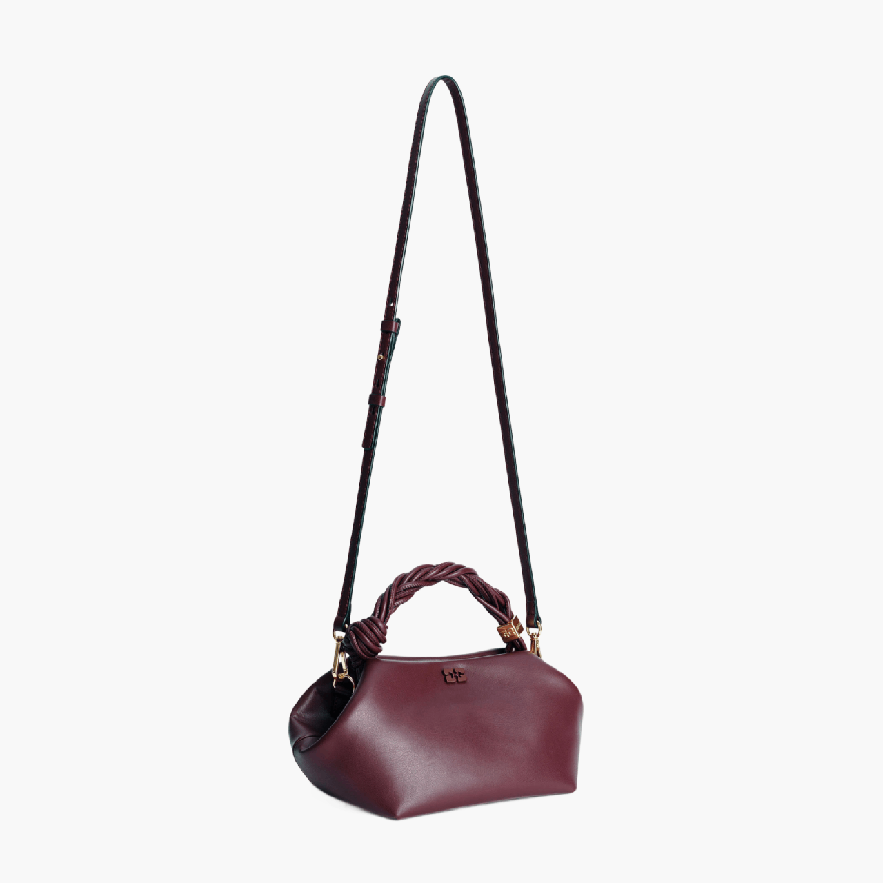 Petit Sac Ganni Bou Bordeaux