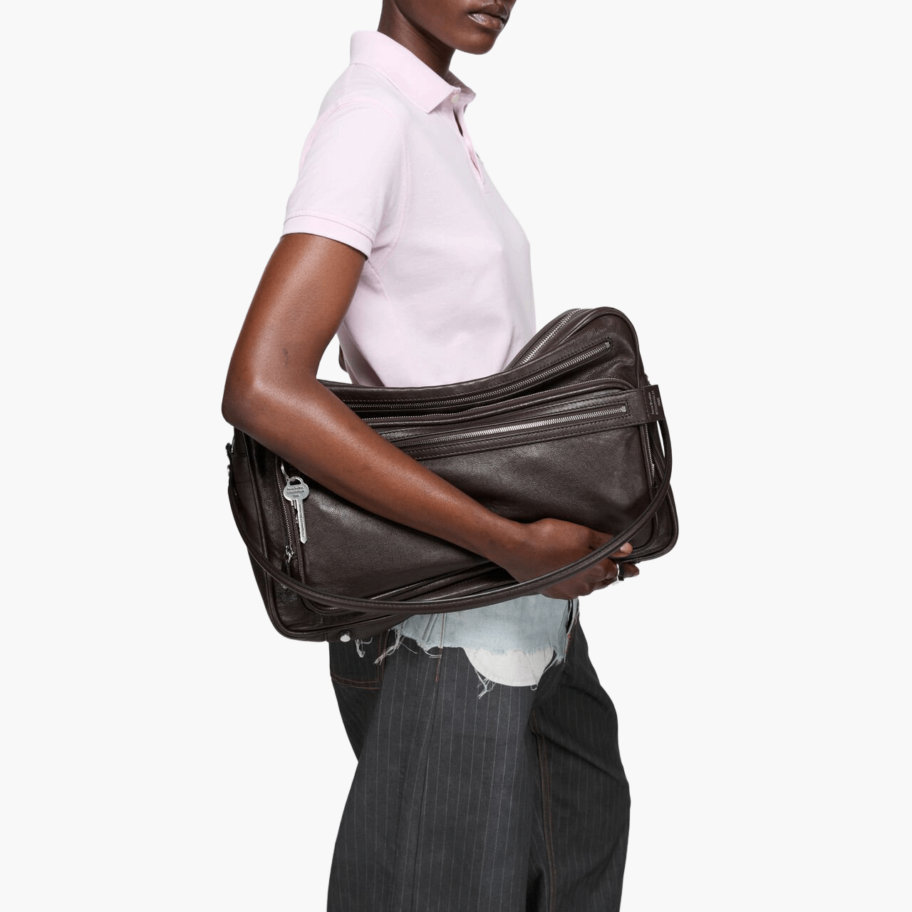 Sac bandoulière Camero Camera — Chocolate Brown