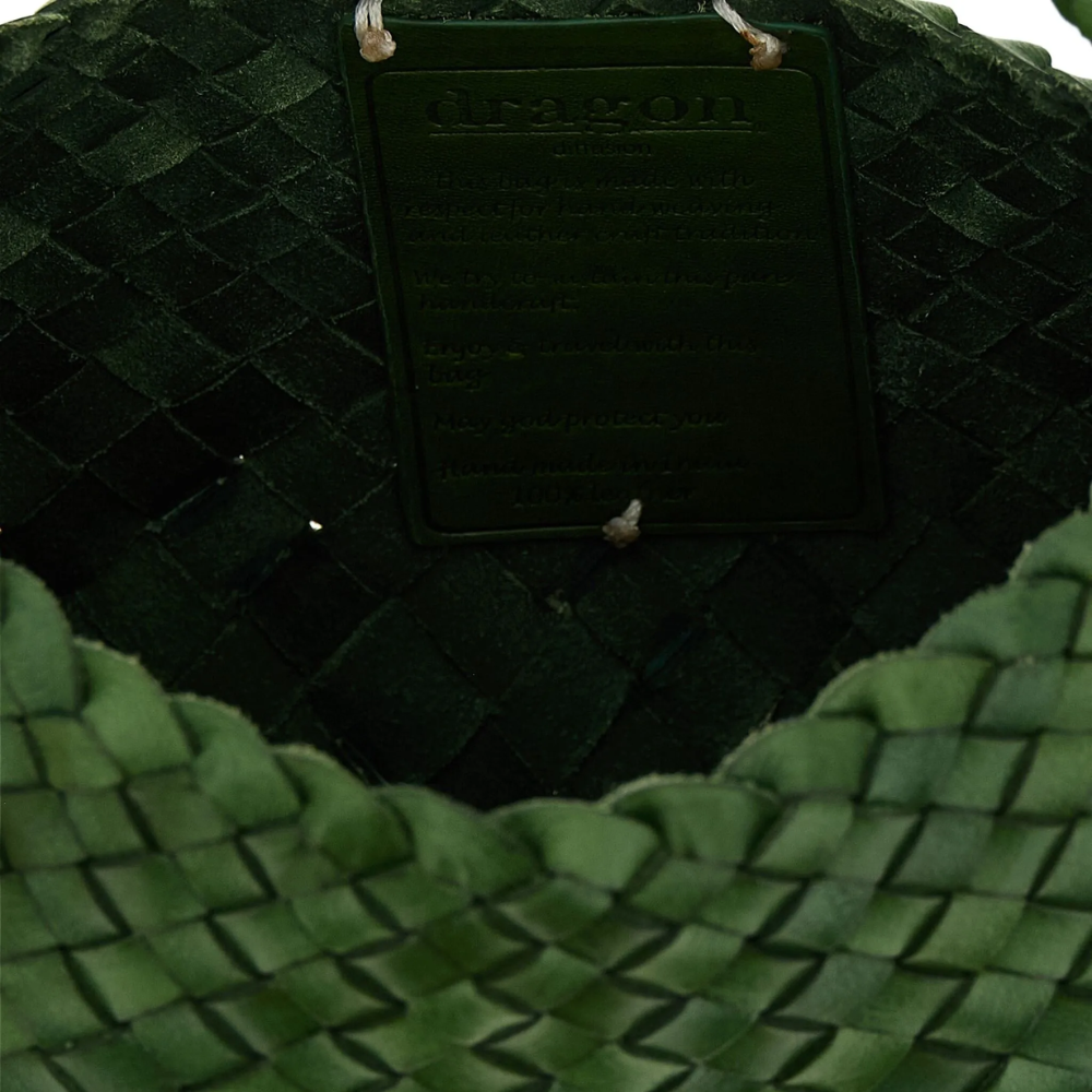 Sac tressé en cuir “Rosanna”