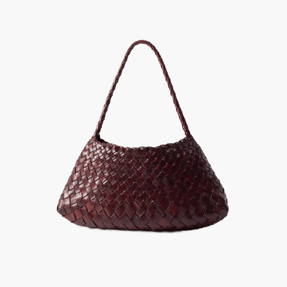 Sac tressé en cuir “Rosanna”