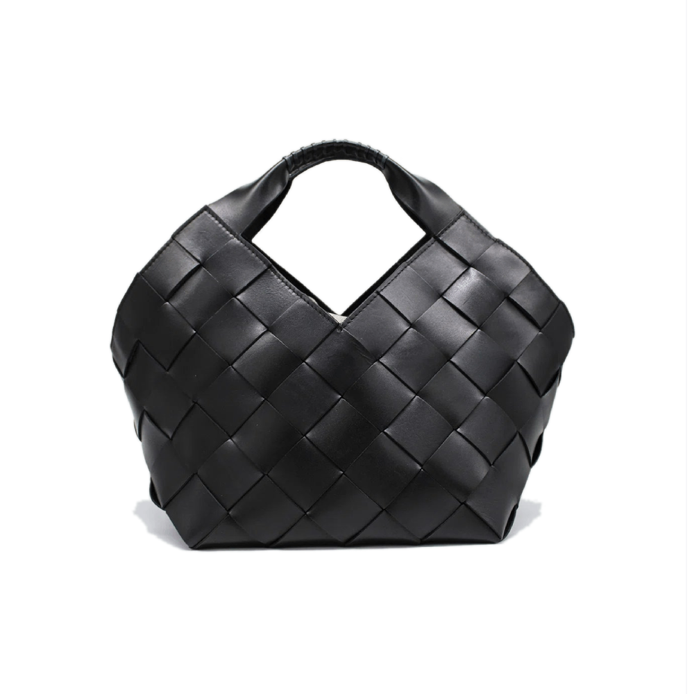 Sac tressé en cuir “Botteghe”