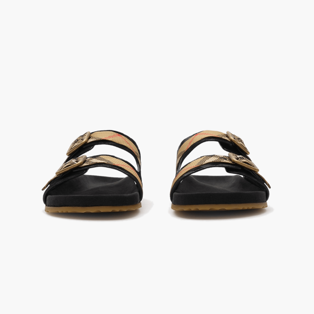 Sandales Urchin cuir velours Check