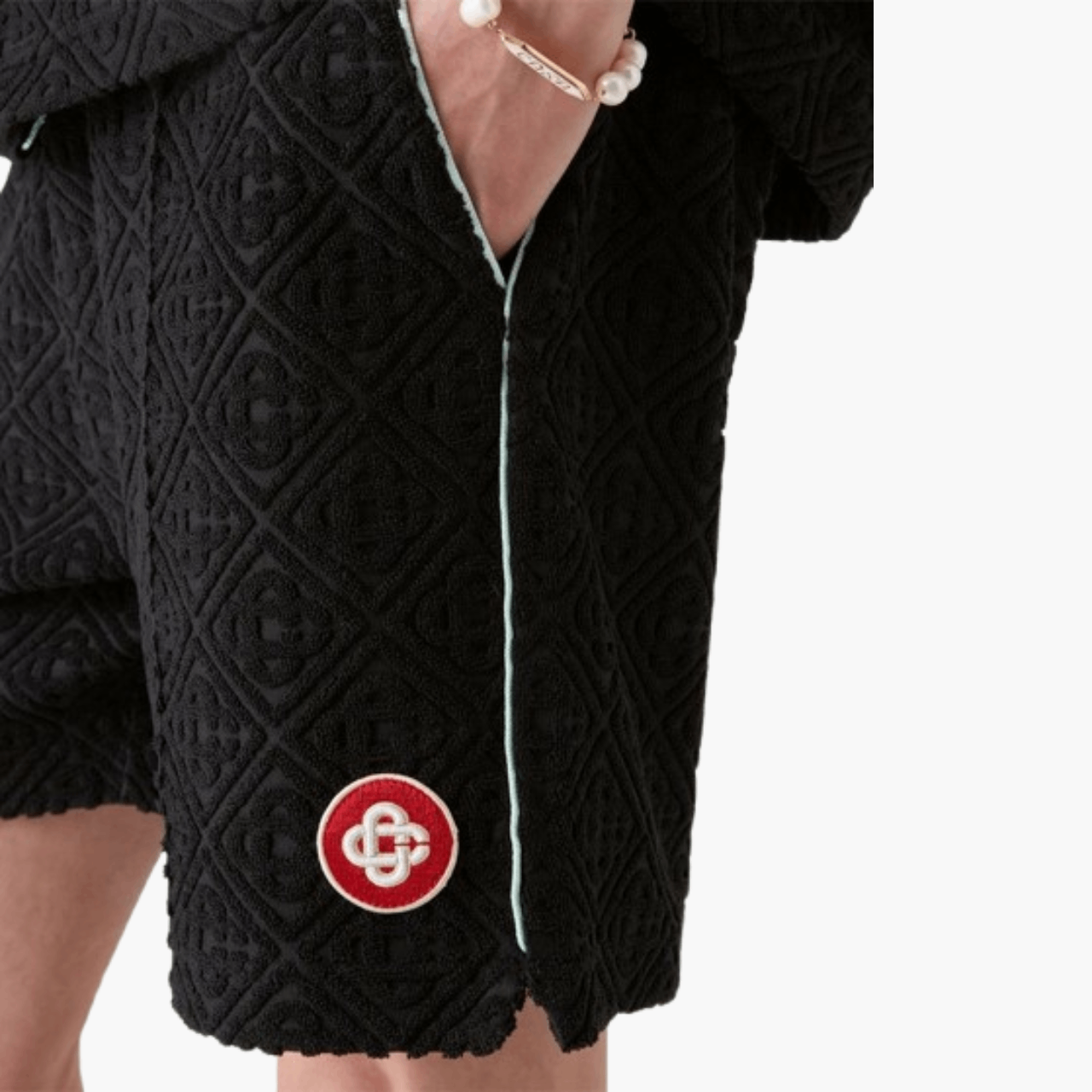 Short Casablanca Monogram Towelling