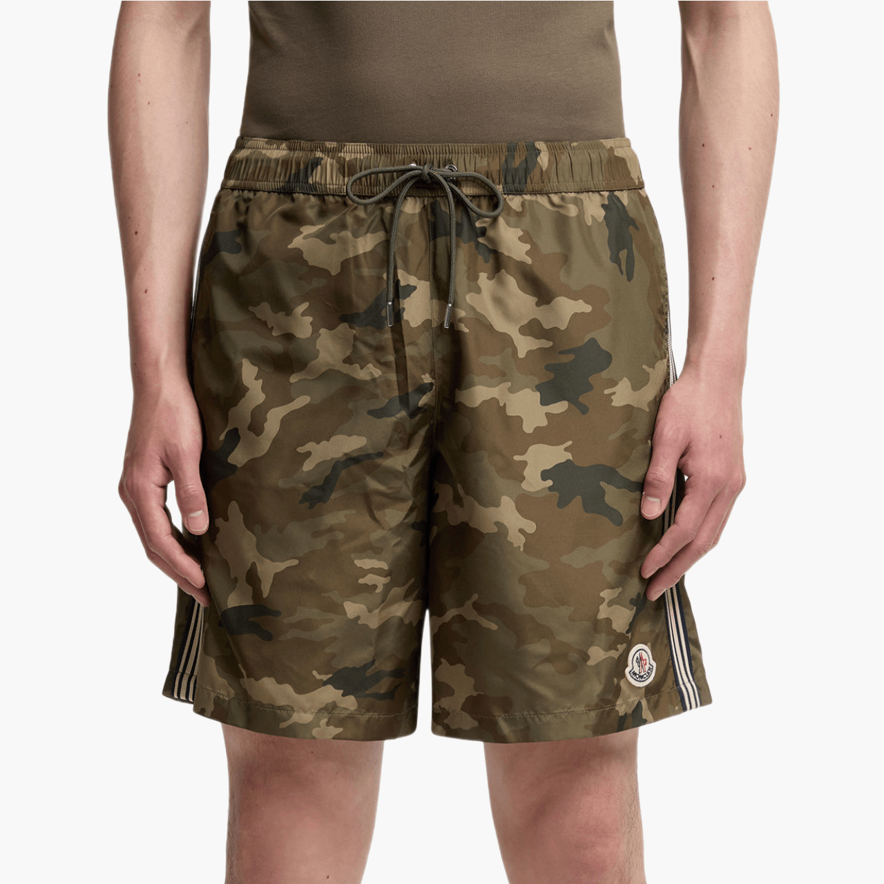 Short de bain Moncler motif camo