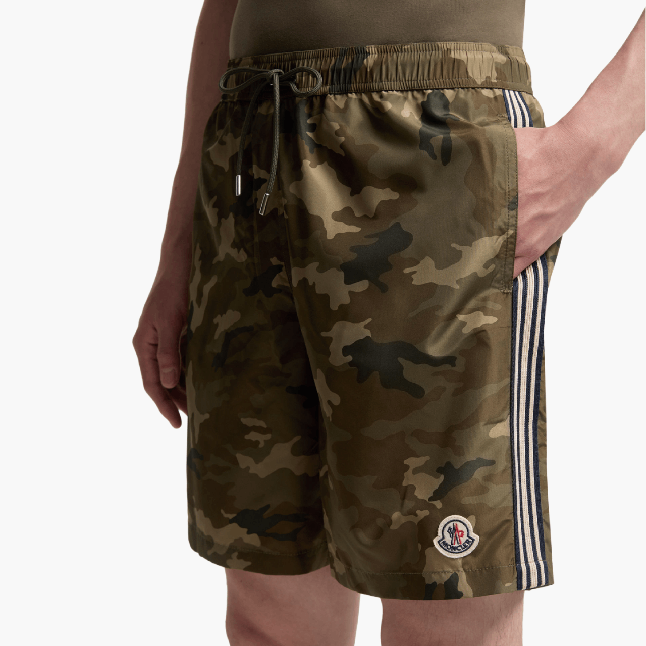 Short de bain Moncler motif camo