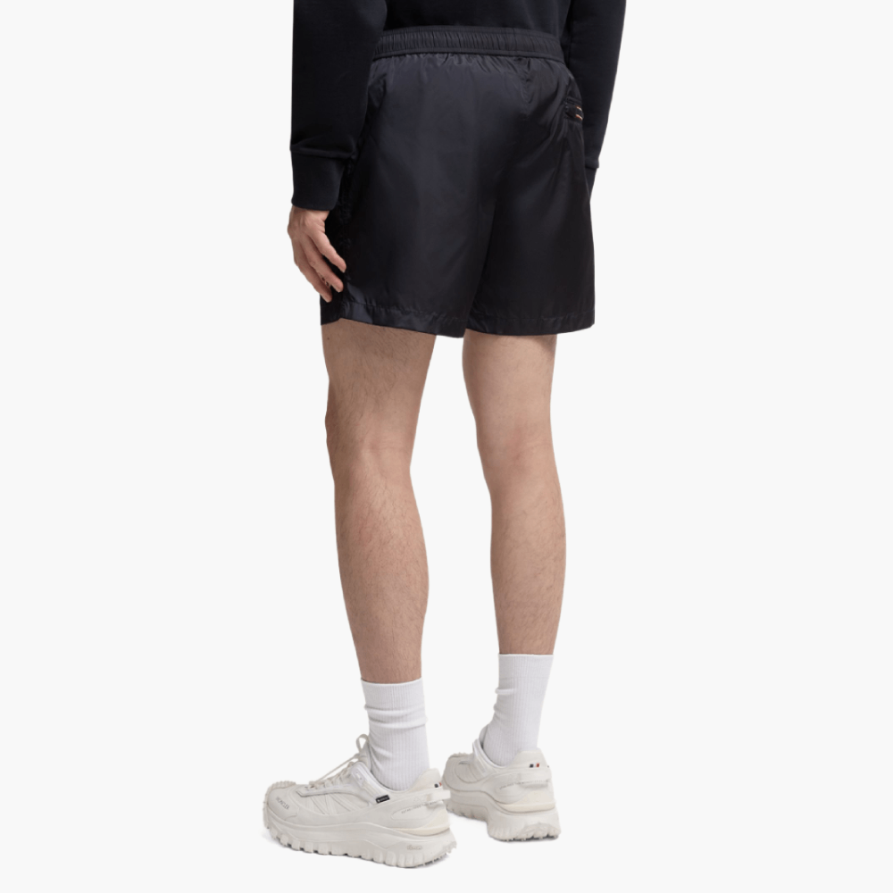 Short de bain à logo — Bleu nuit