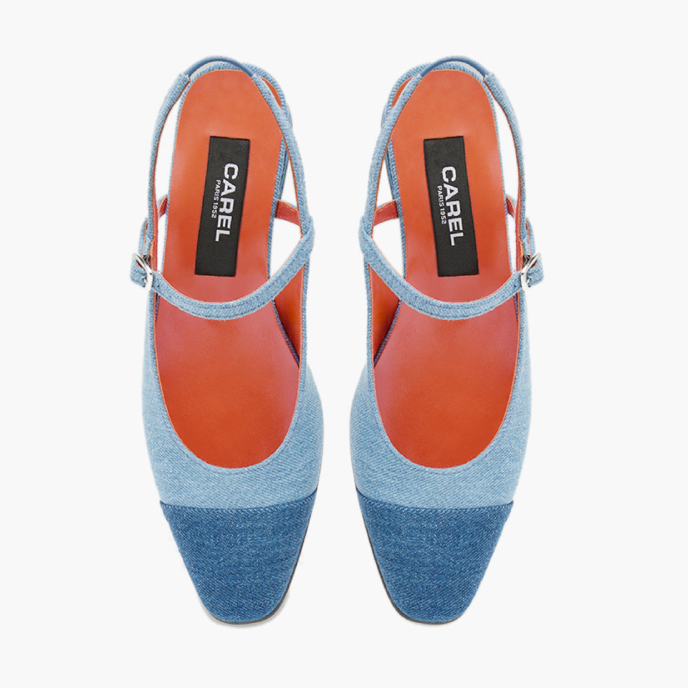 Slingback Oceano bi-jeans