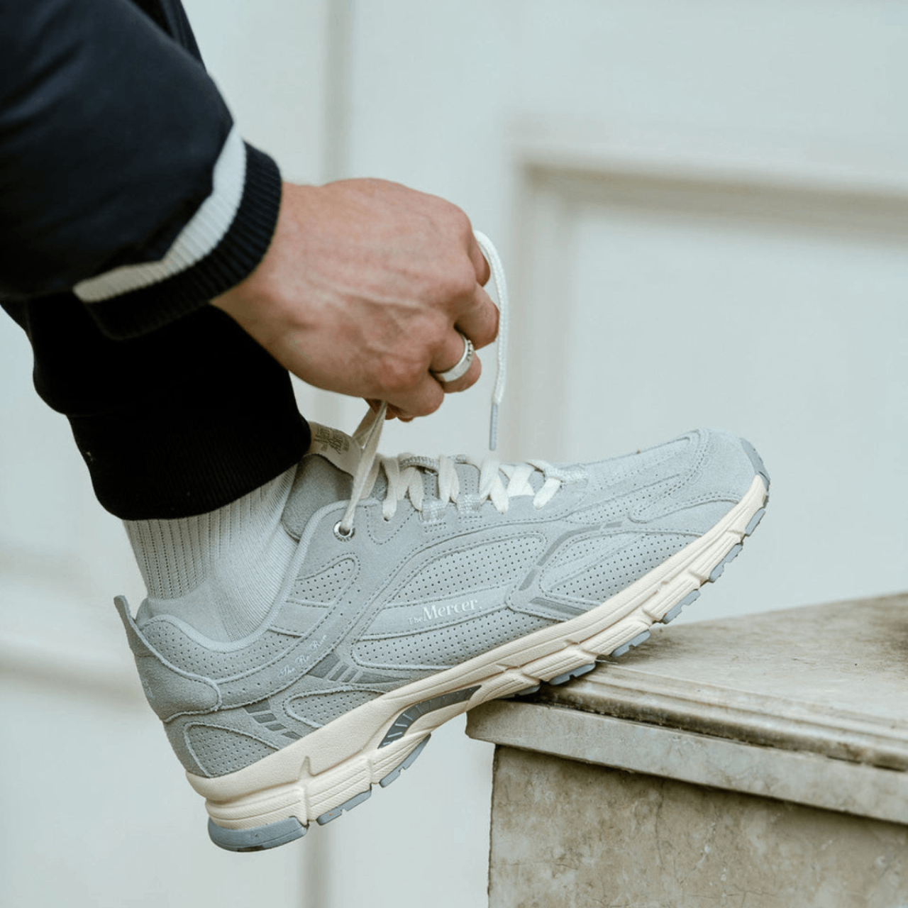 Sneakers Mercer The Re-Run Light Grey
