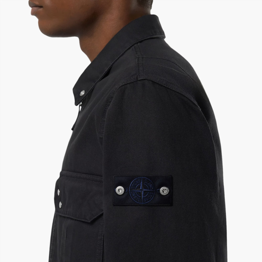 Surchemise Stone Island — denim Light Bull TC