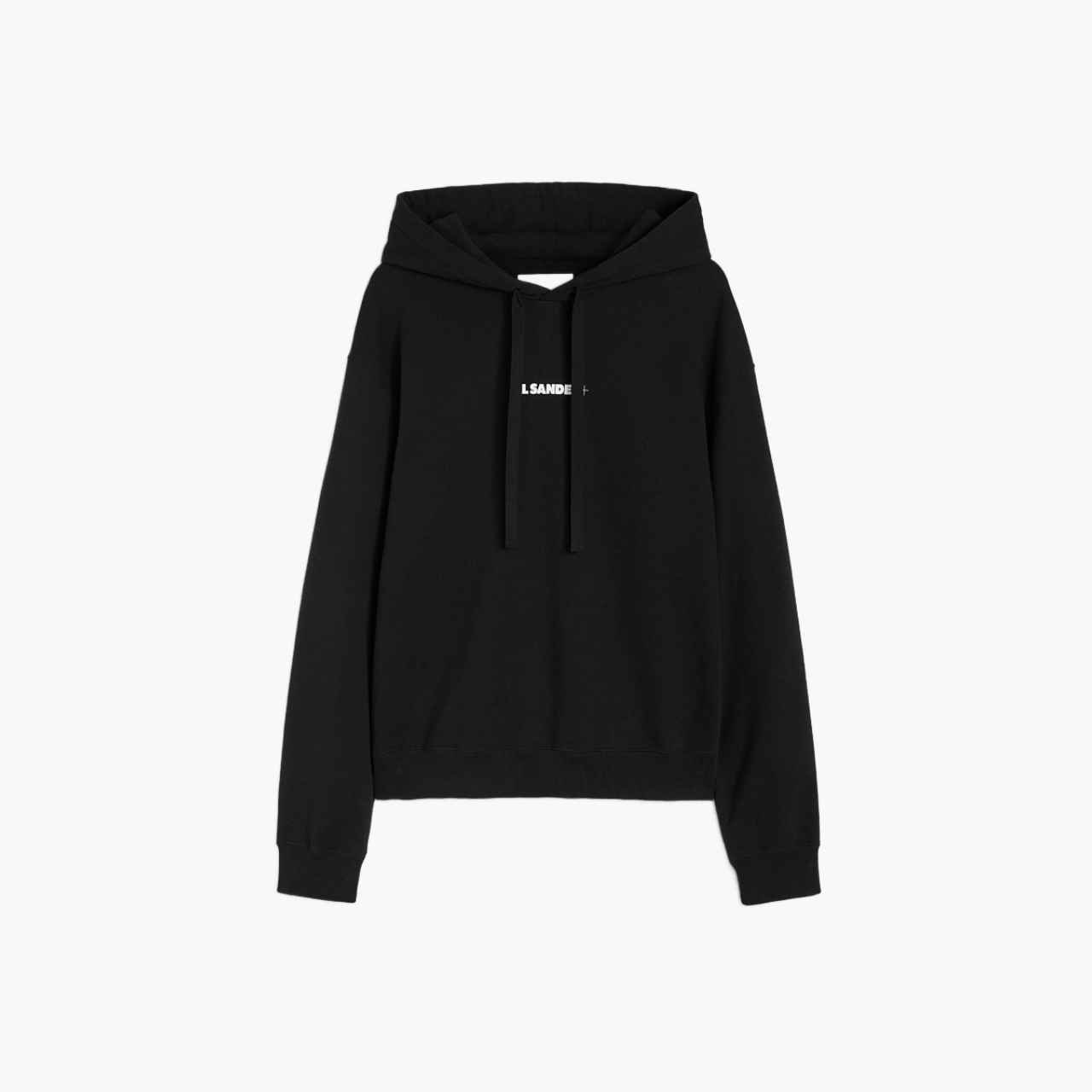 Sweatshirt Jil Sander logo noir
