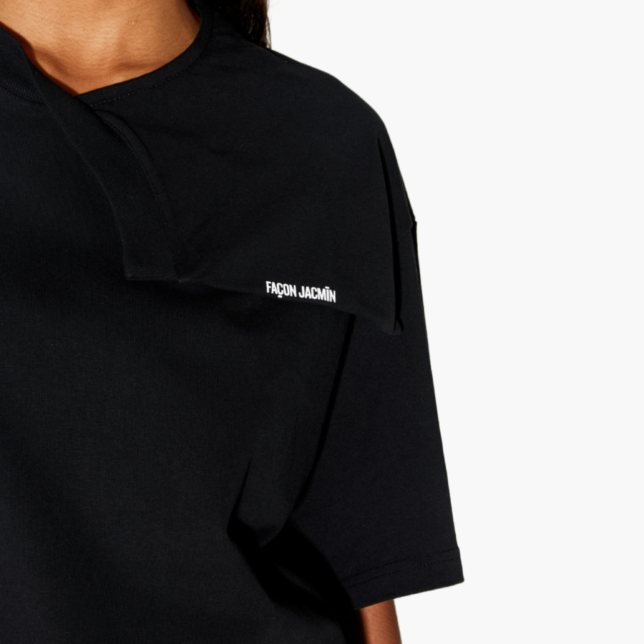 T-Shirt Façon Jacmin Tiago Noir