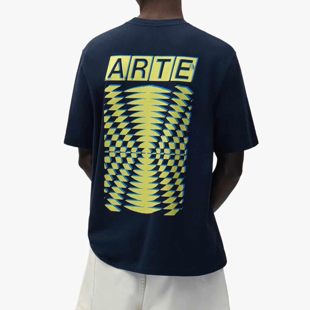 T-shirt Abstract Back Print