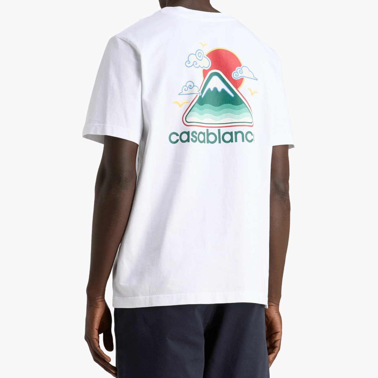 T-shirt Casablanca Montagne Ondulée