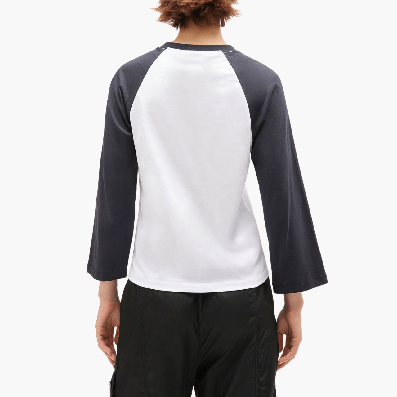 T-shirt Ganni Chat Baby Fit Blanc