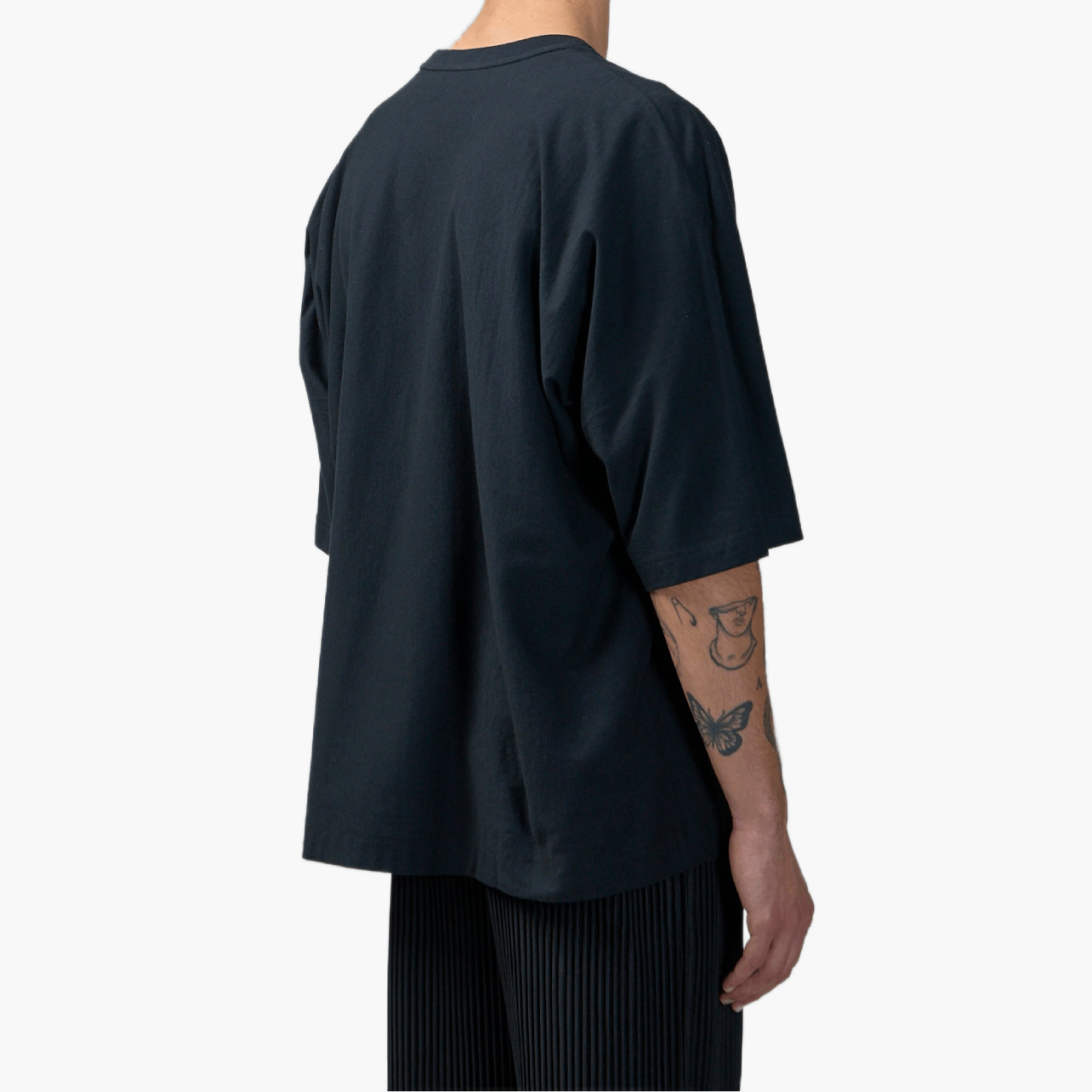 T-shirt Homme Plissé Issey Miyake Noir
