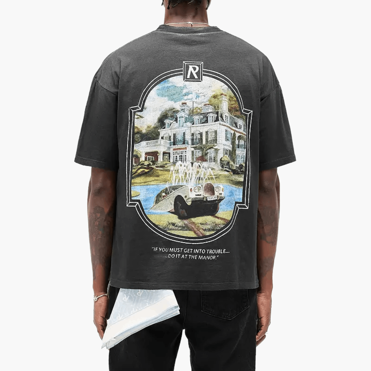 T-shirt Represent Revere Manor Noir