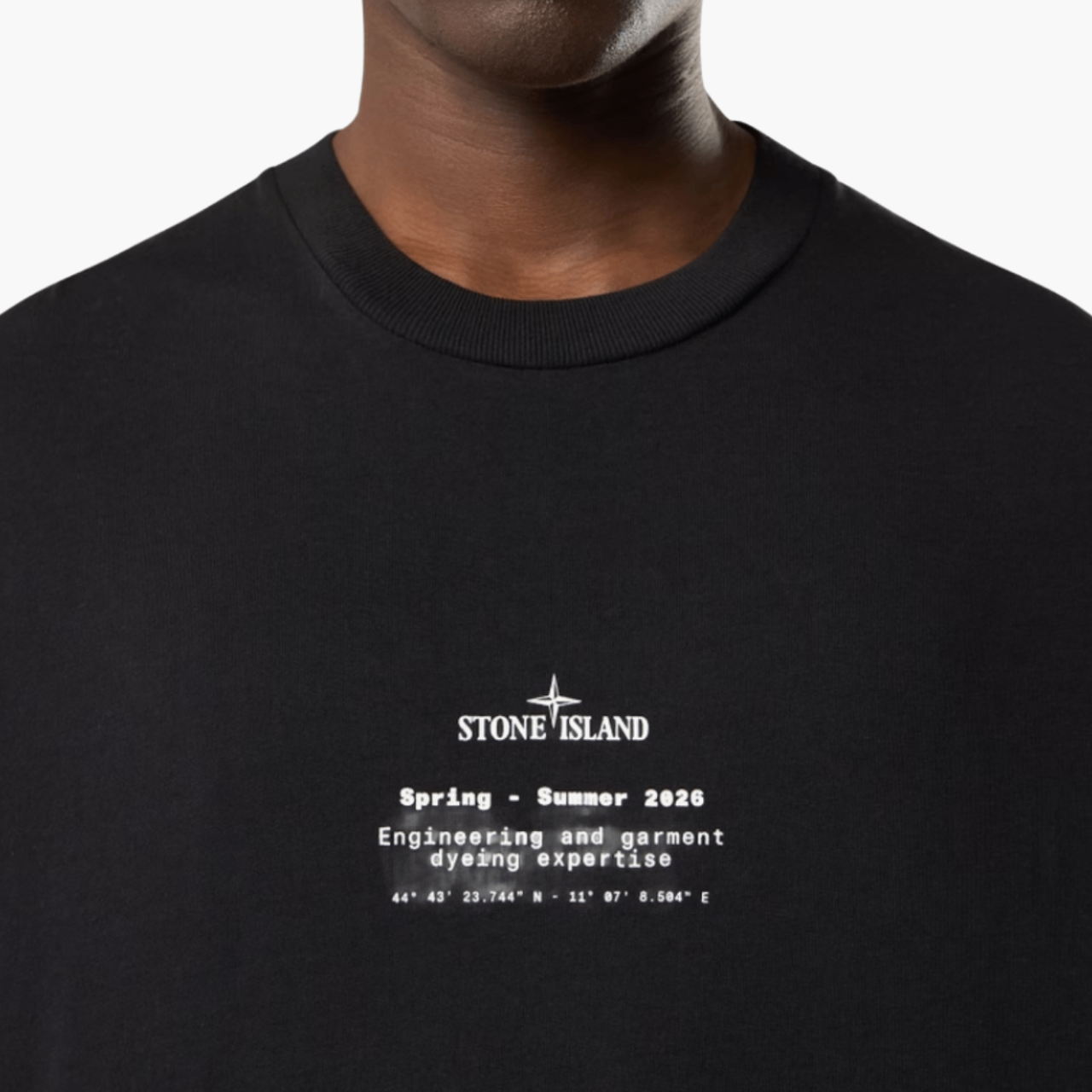 T-shirt Compass Noir