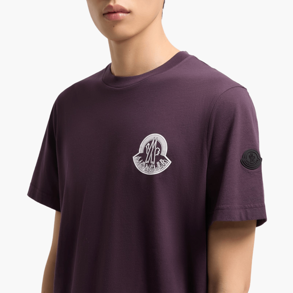 Cotton jersey logo T-shirt