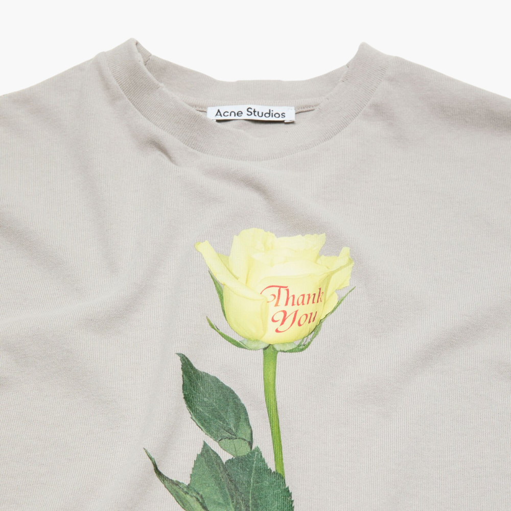 T-shirt graphique effet superposé