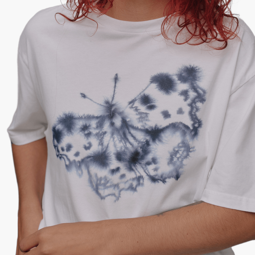 T-shirt imprimé papillon