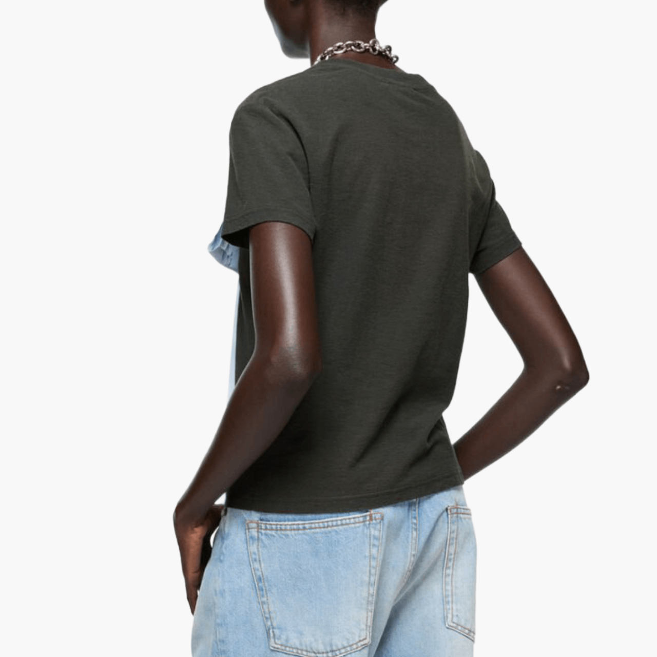 T-shirt logo 1996 finitions distressed