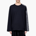 long-sleeved T-shirt with raw edges
