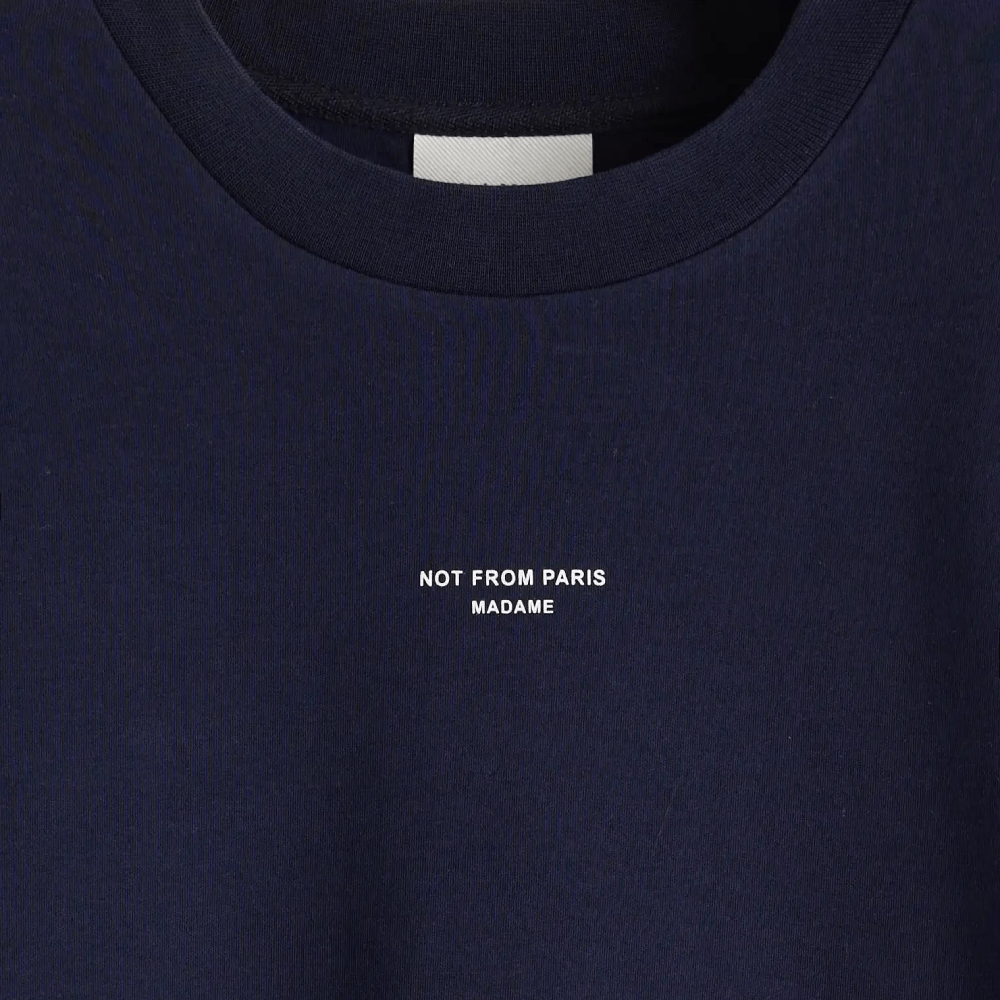 T-shirt slogan classique