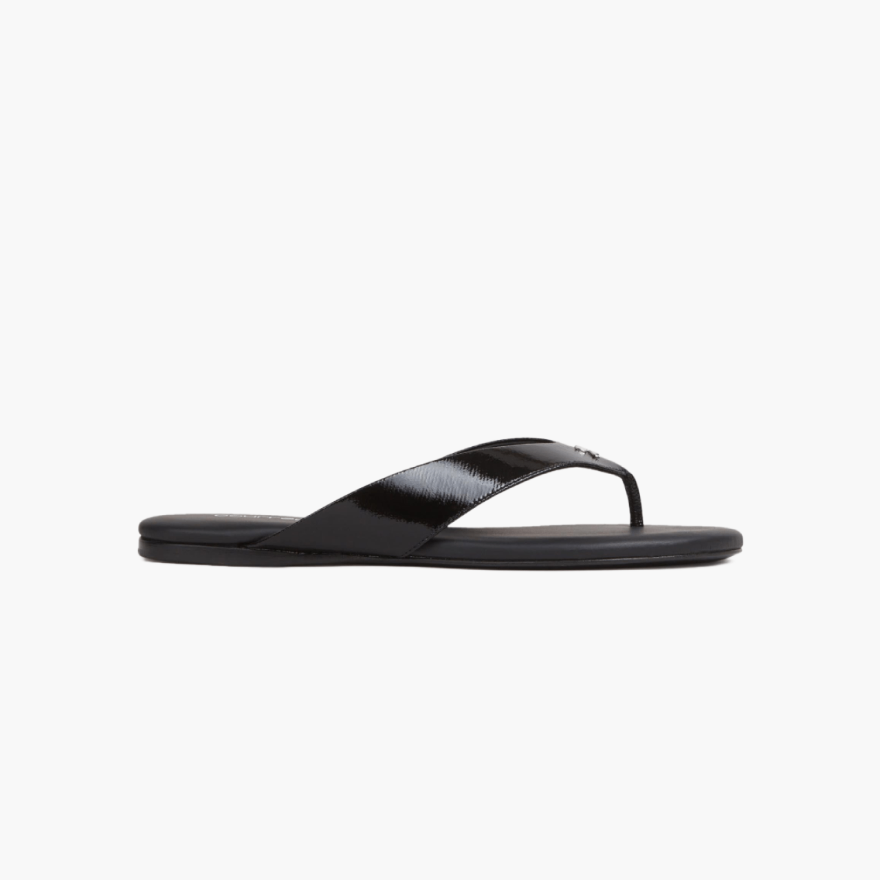 AC logo vinyl flip-flops