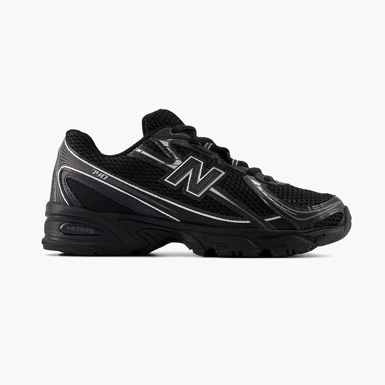 Sneakers New Balance 740 Black/Silver Metallic