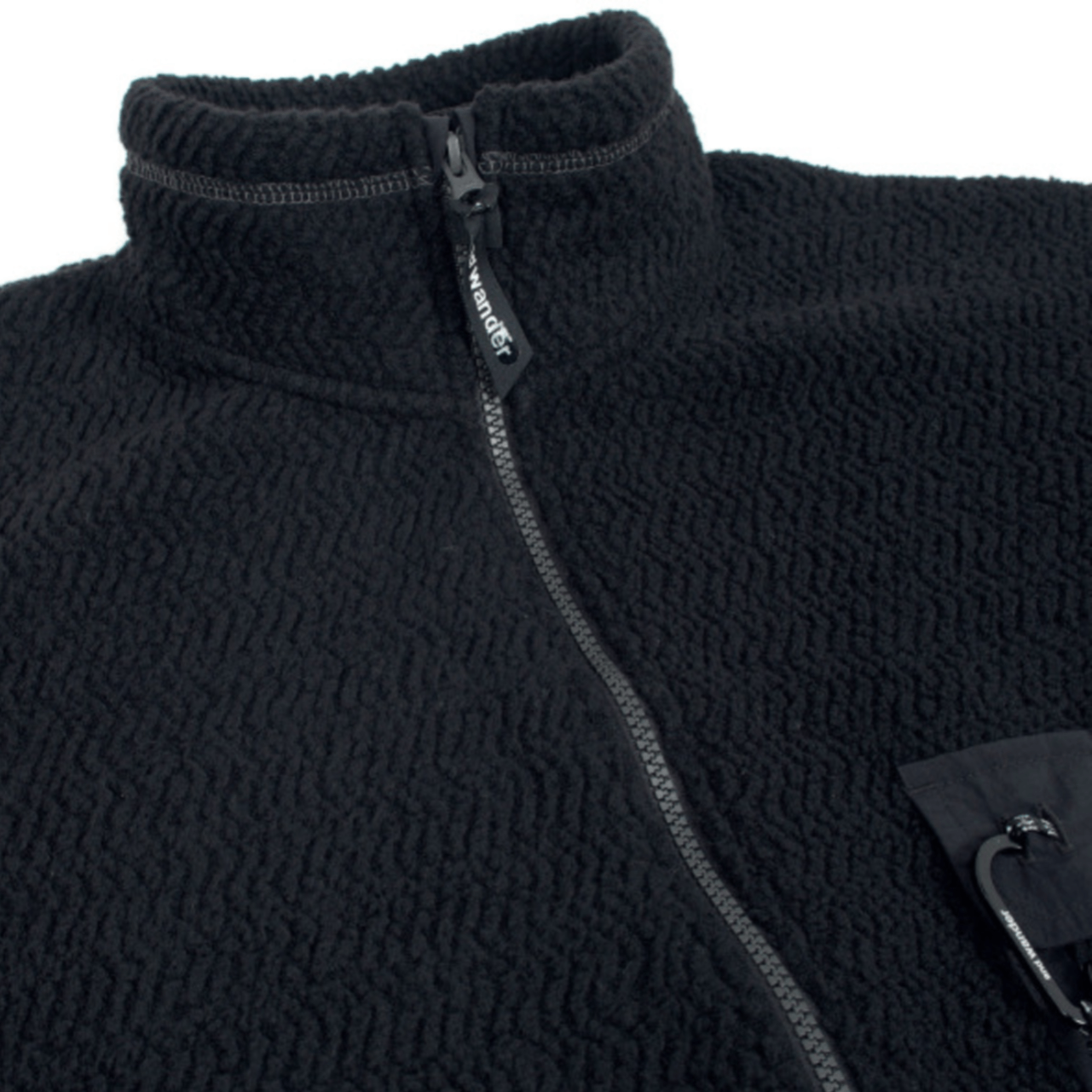 Veste And Wander Re-Wool Noir
