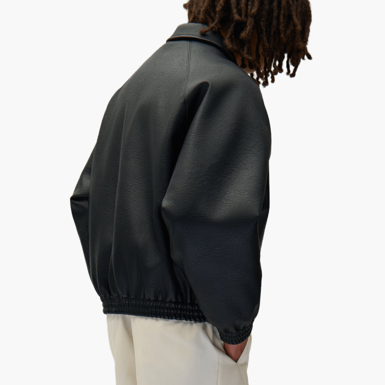 Veste Arte Antwerp Basic Leather Noir