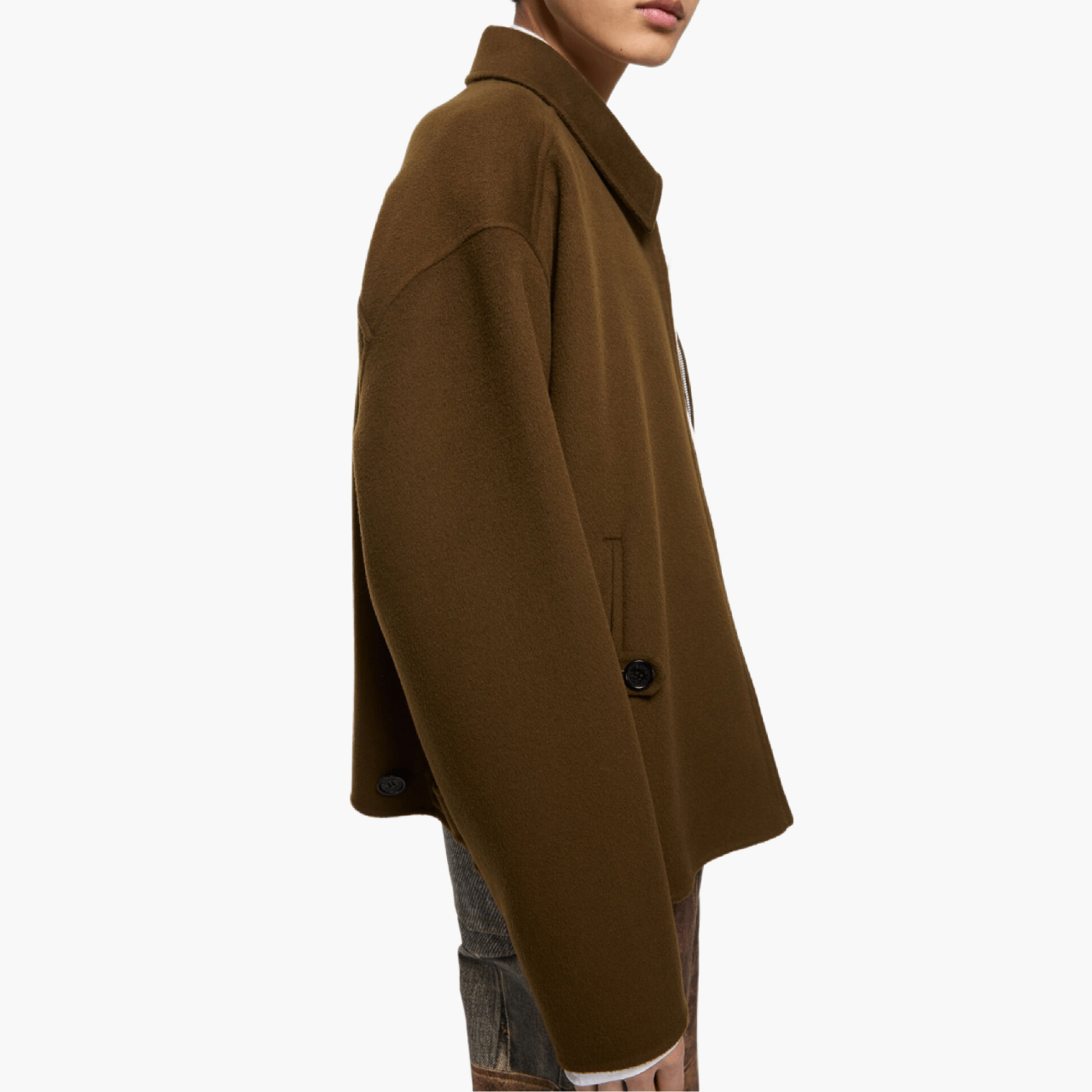Veste Cachemire Acne Studios Olive