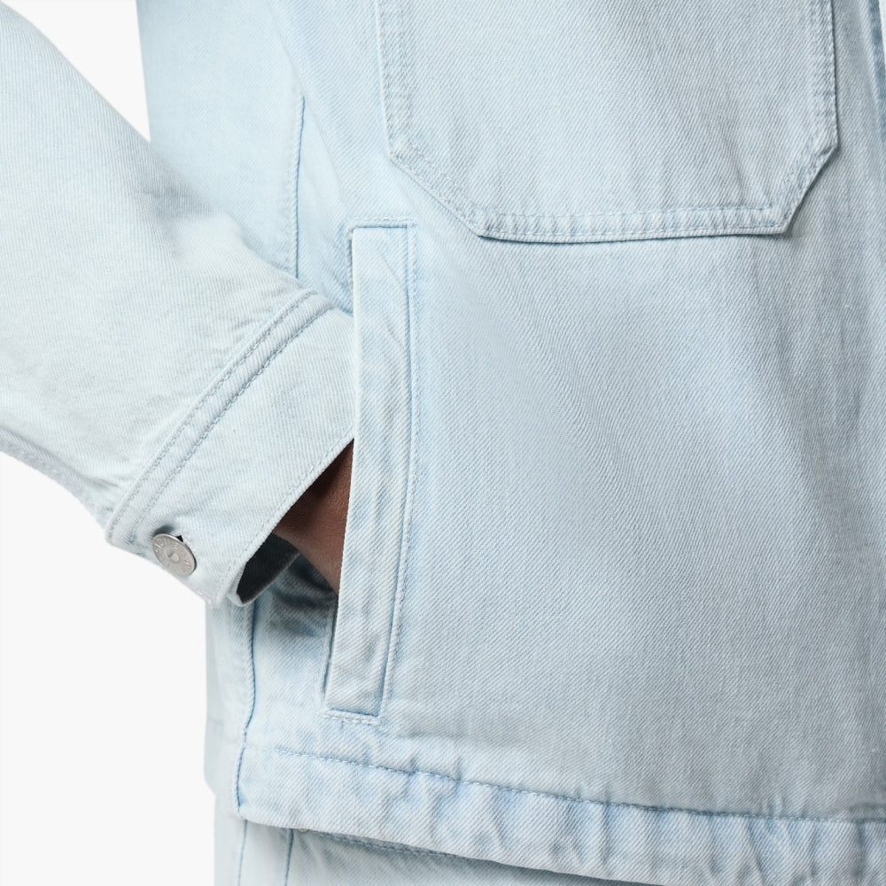 Veste Stone Island — coach denim ultra bleached