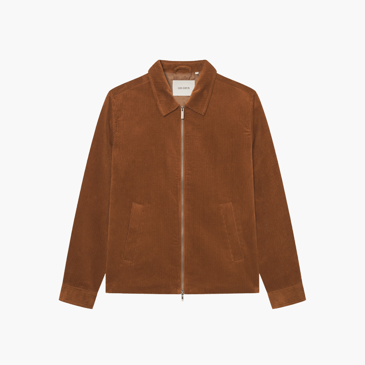 Veste coach velours côtelé déperlant