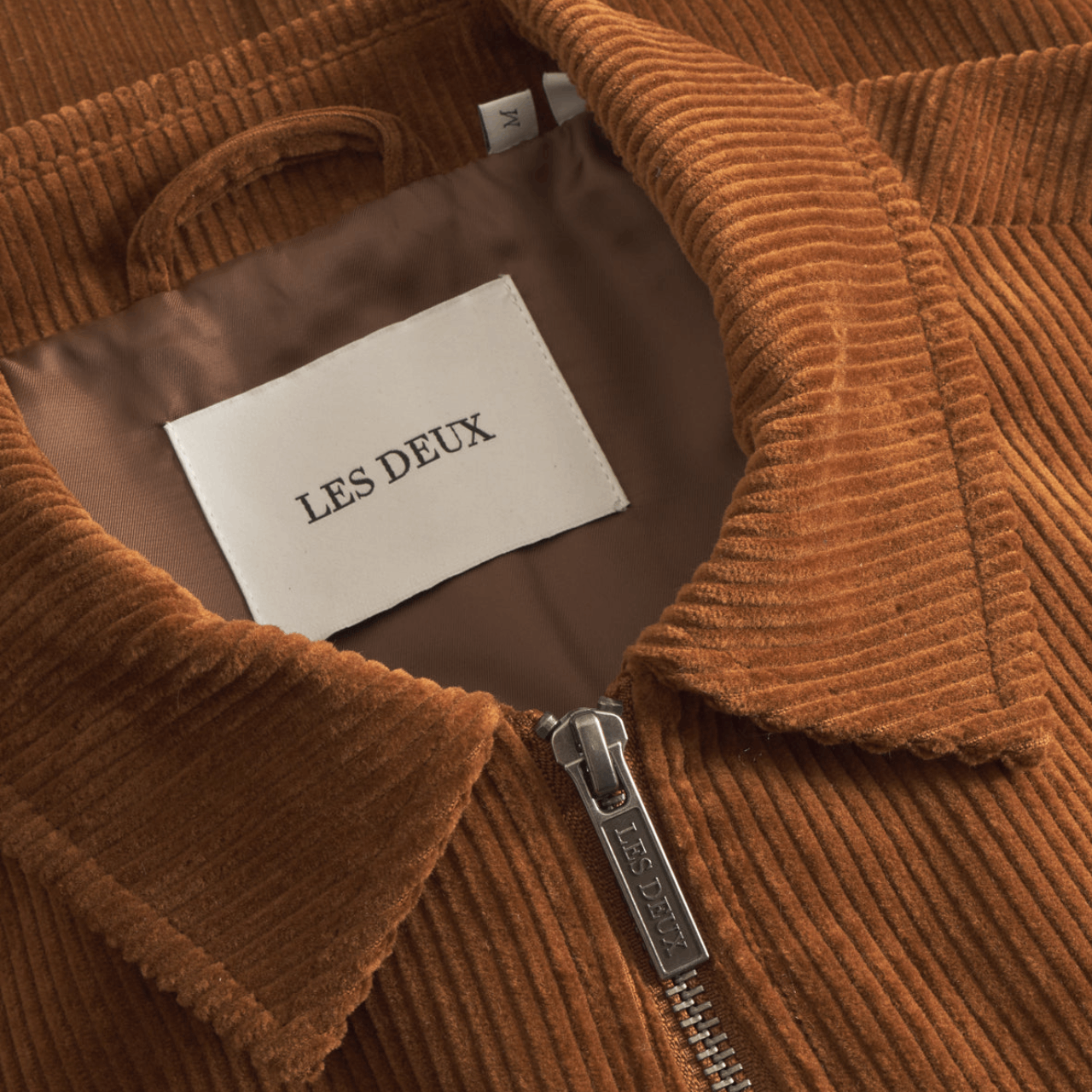 Veste coach velours côtelé déperlant