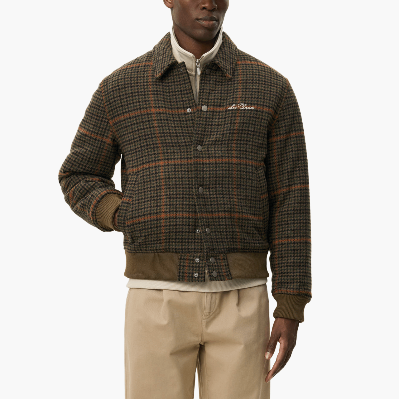 Veste varsity Teak Brown