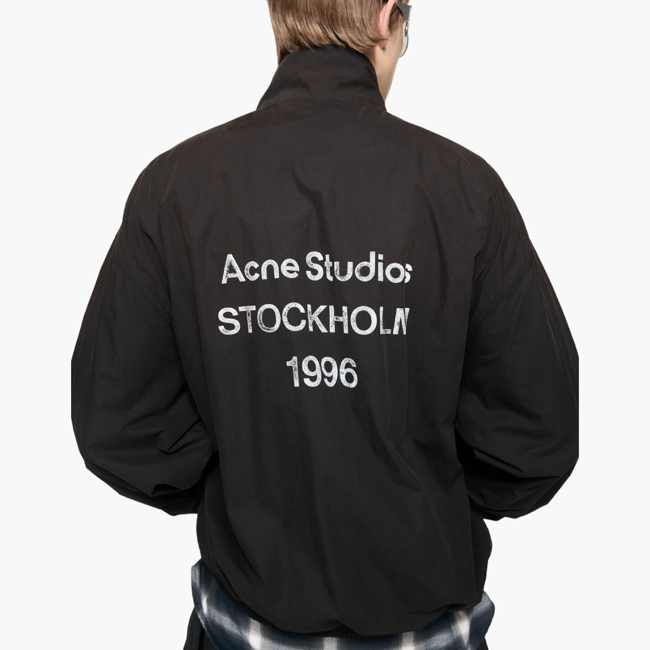 Veste zippée logo 1996 en popeline