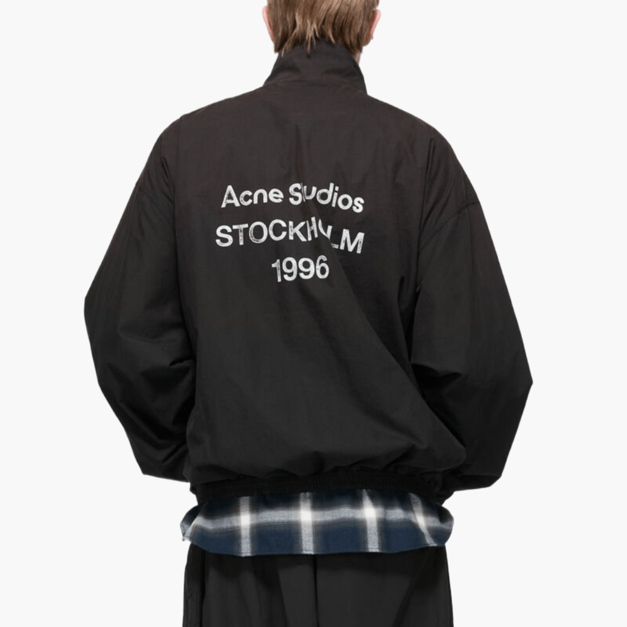 Veste zippée logo 1996 en popeline