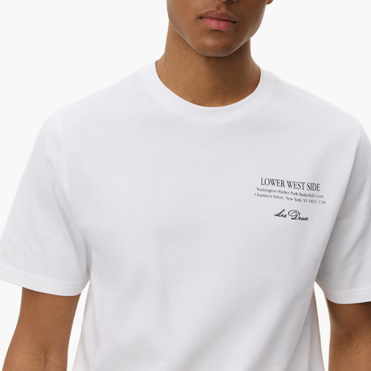 T-shirt West Side print White