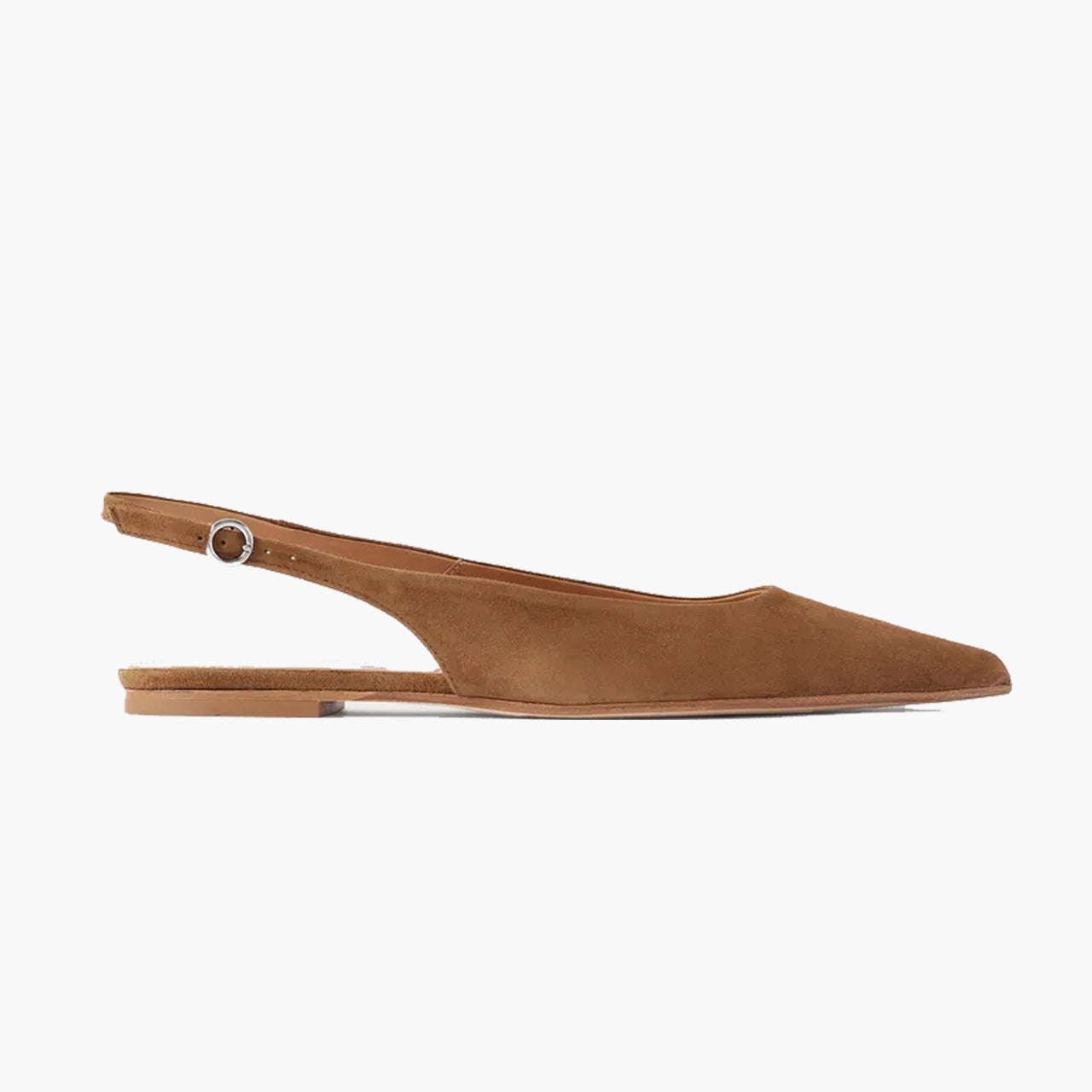Annora Suede Slingback Flats