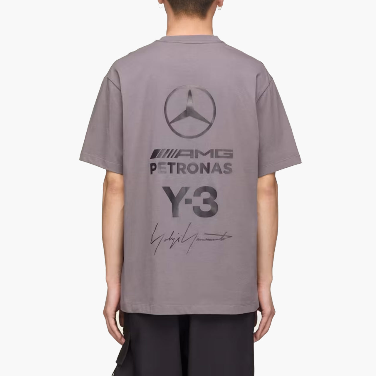 T-SHIRT Y-3 MERCEDES LOGO STACK ks4838