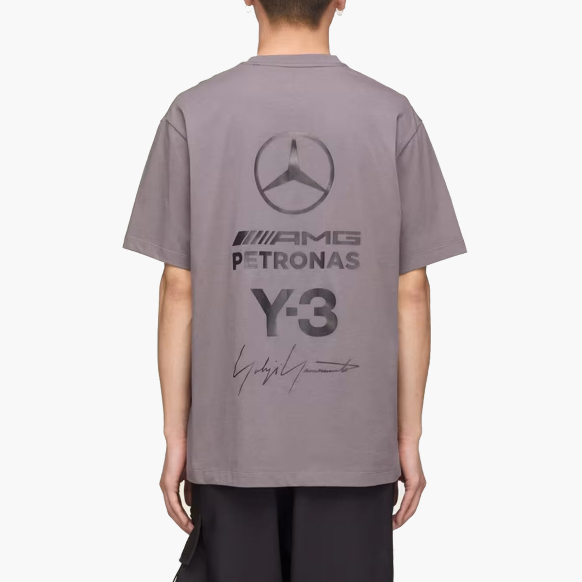 T-SHIRT Y-3 MERCEDES LOGO STACK ks4838