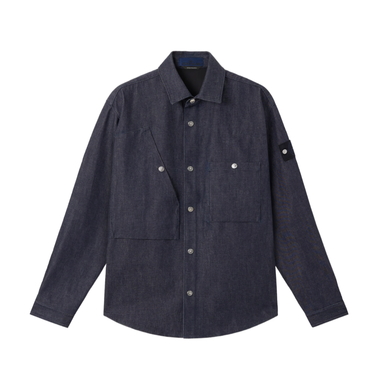 Surchemise Stone Island indigo raw