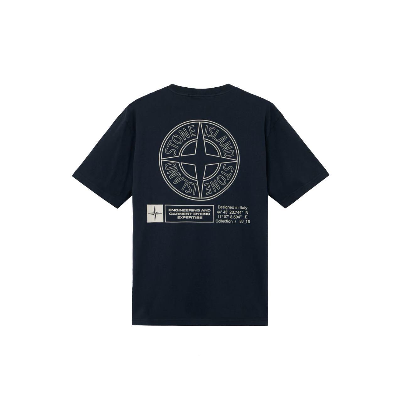 T-shirt Stone Island Industrial bleu marine