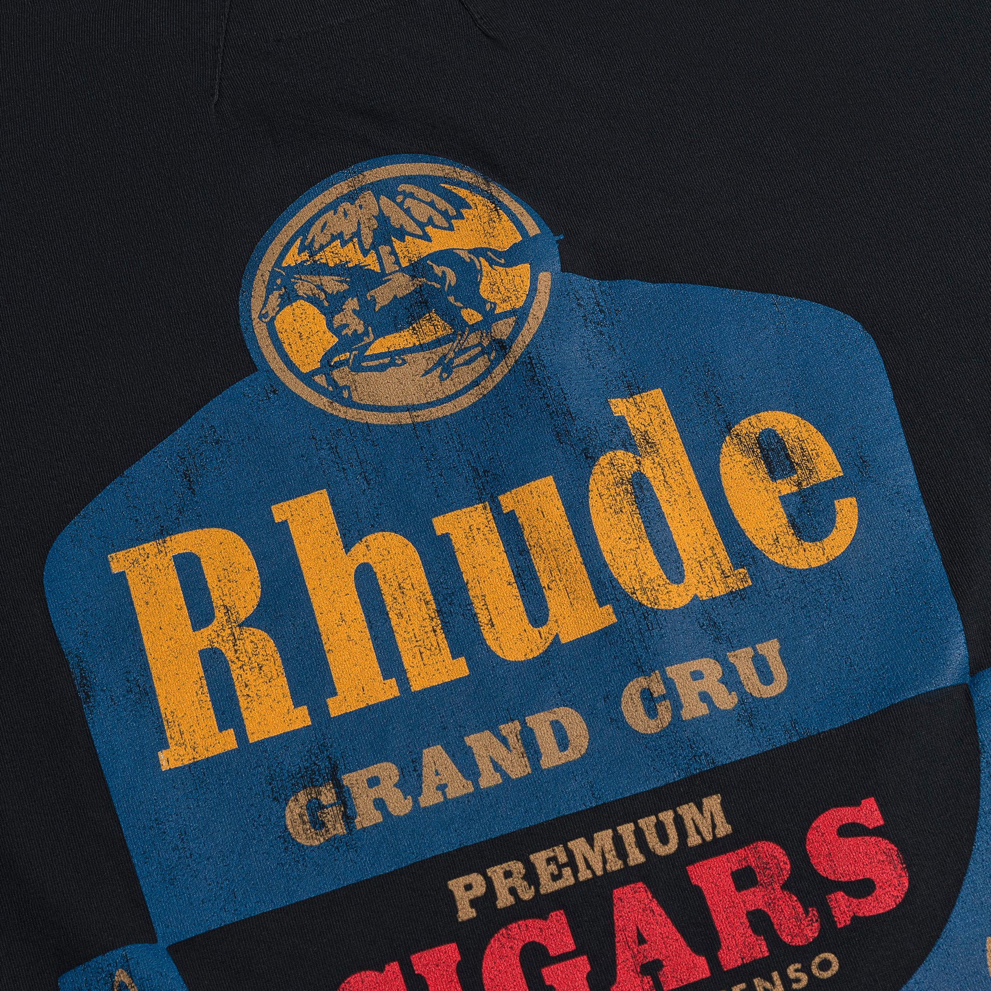 T-shirt Rhude Grand Cru Noir