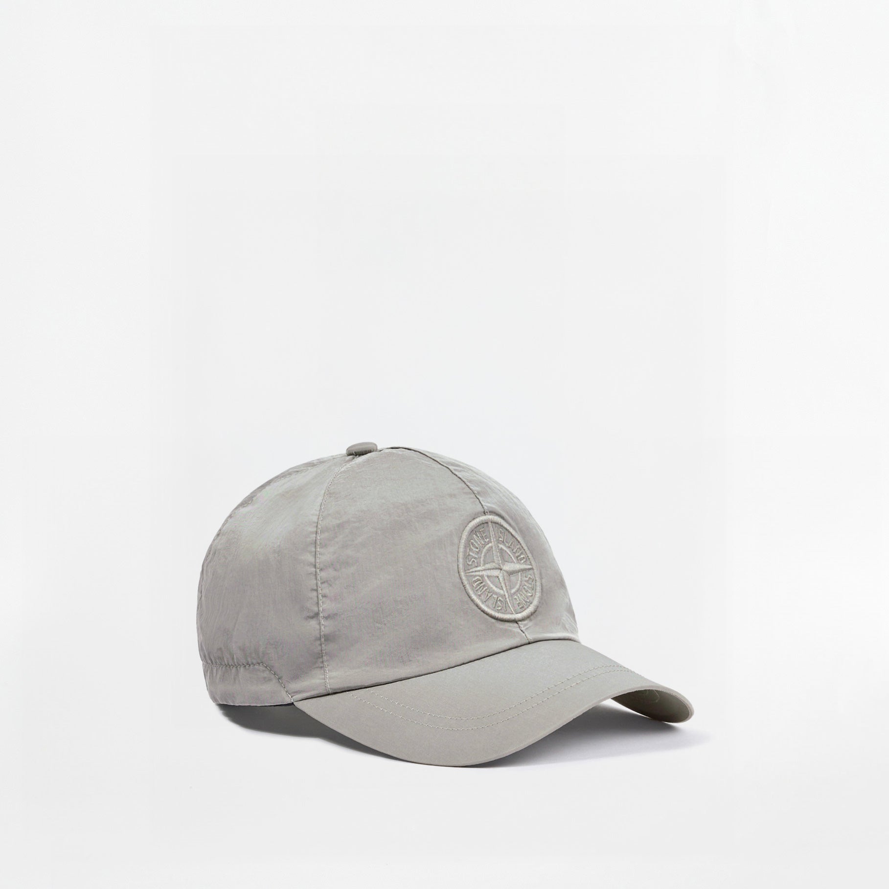 Casquette Stone Island Nylon Metal ECONYL® 9100995 Gris Perle
