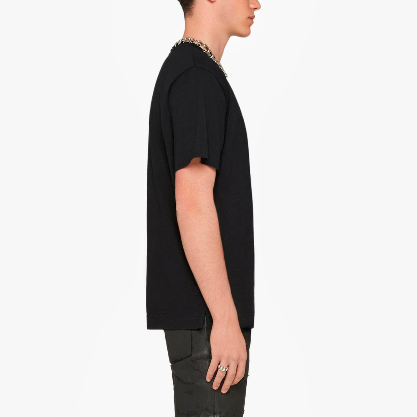 T-Shirt Givenchy Slim Noir à Logo 4G