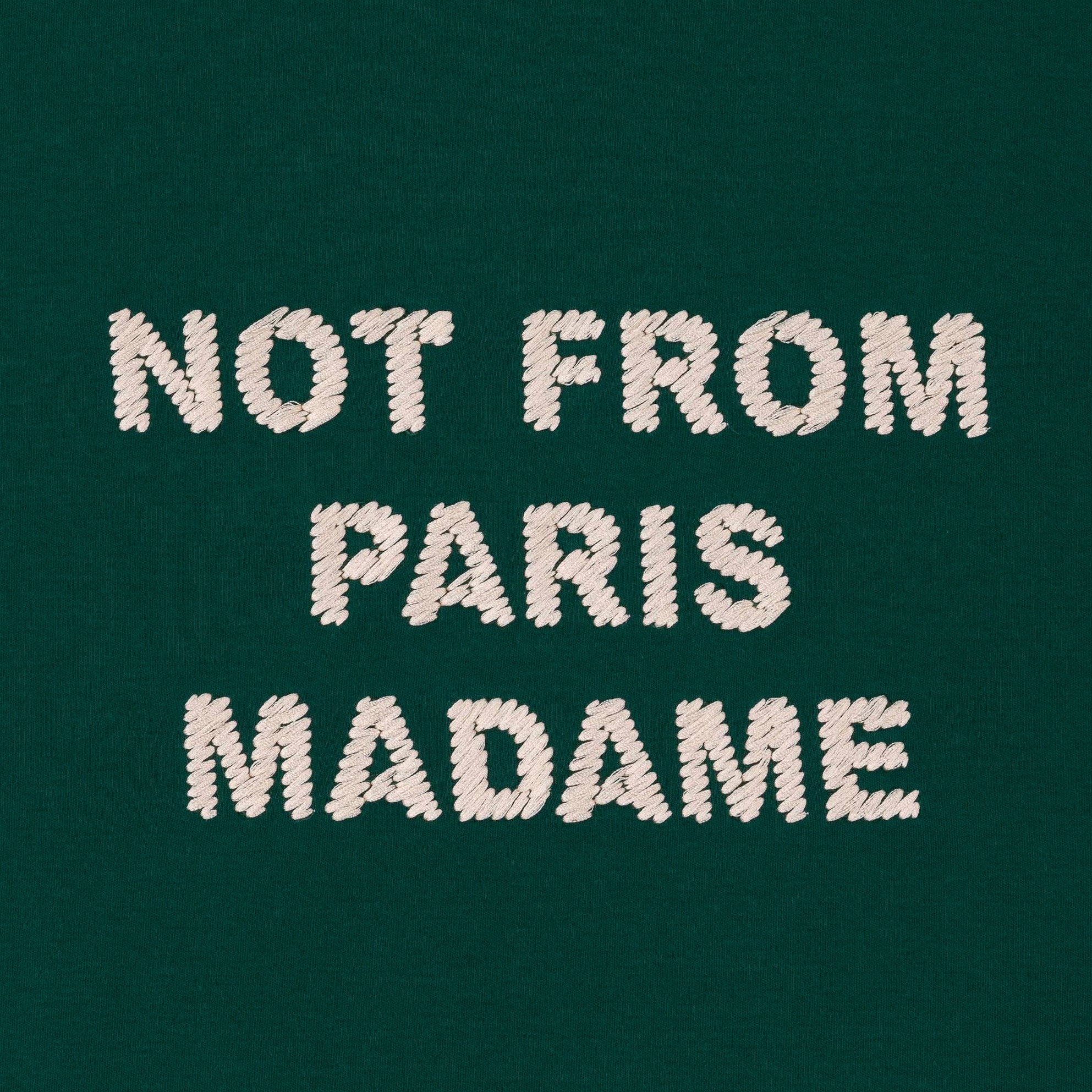 T-shirt Drôle De Monsieur Slogan Vert