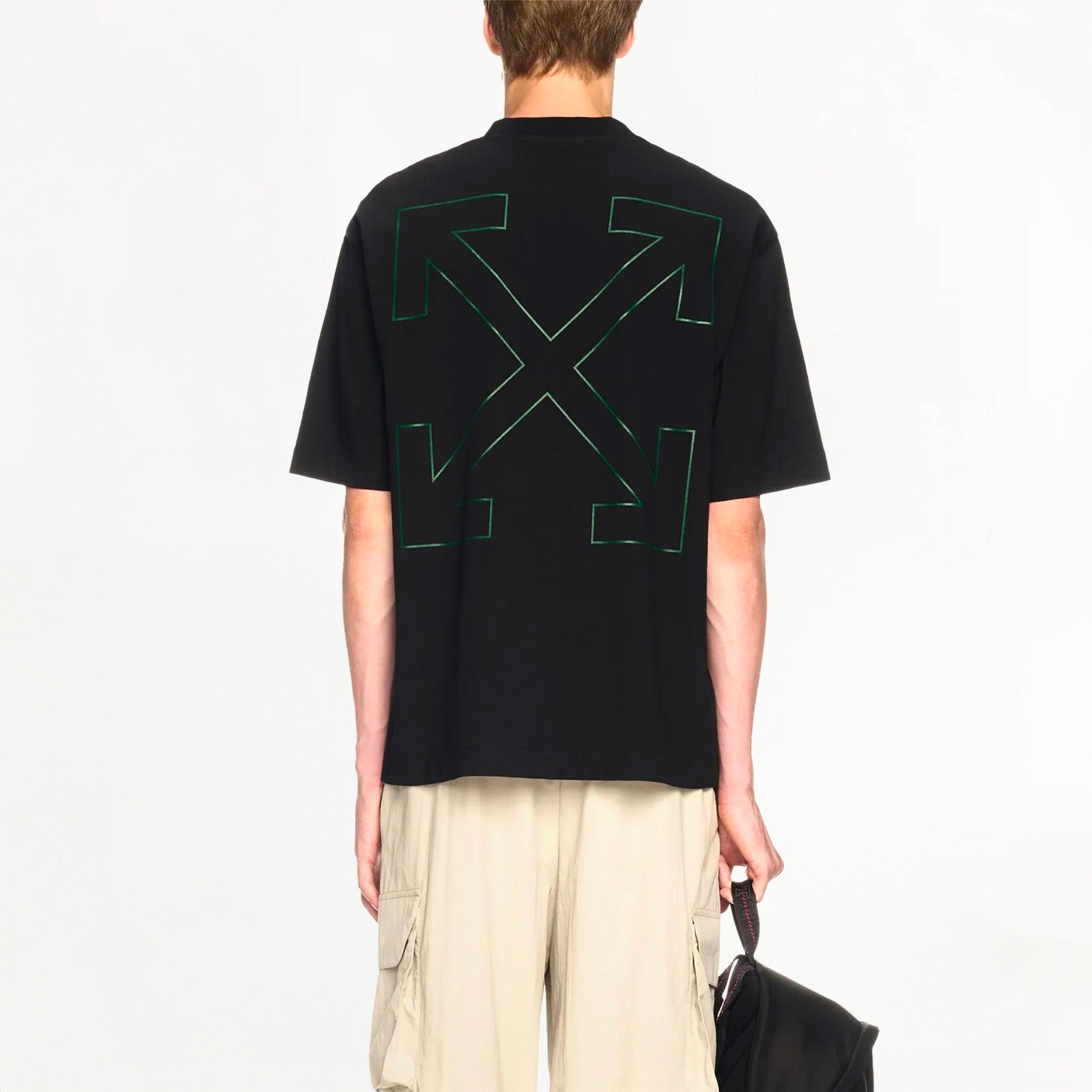 T-shirt Off-White Banknote Arrow Noir