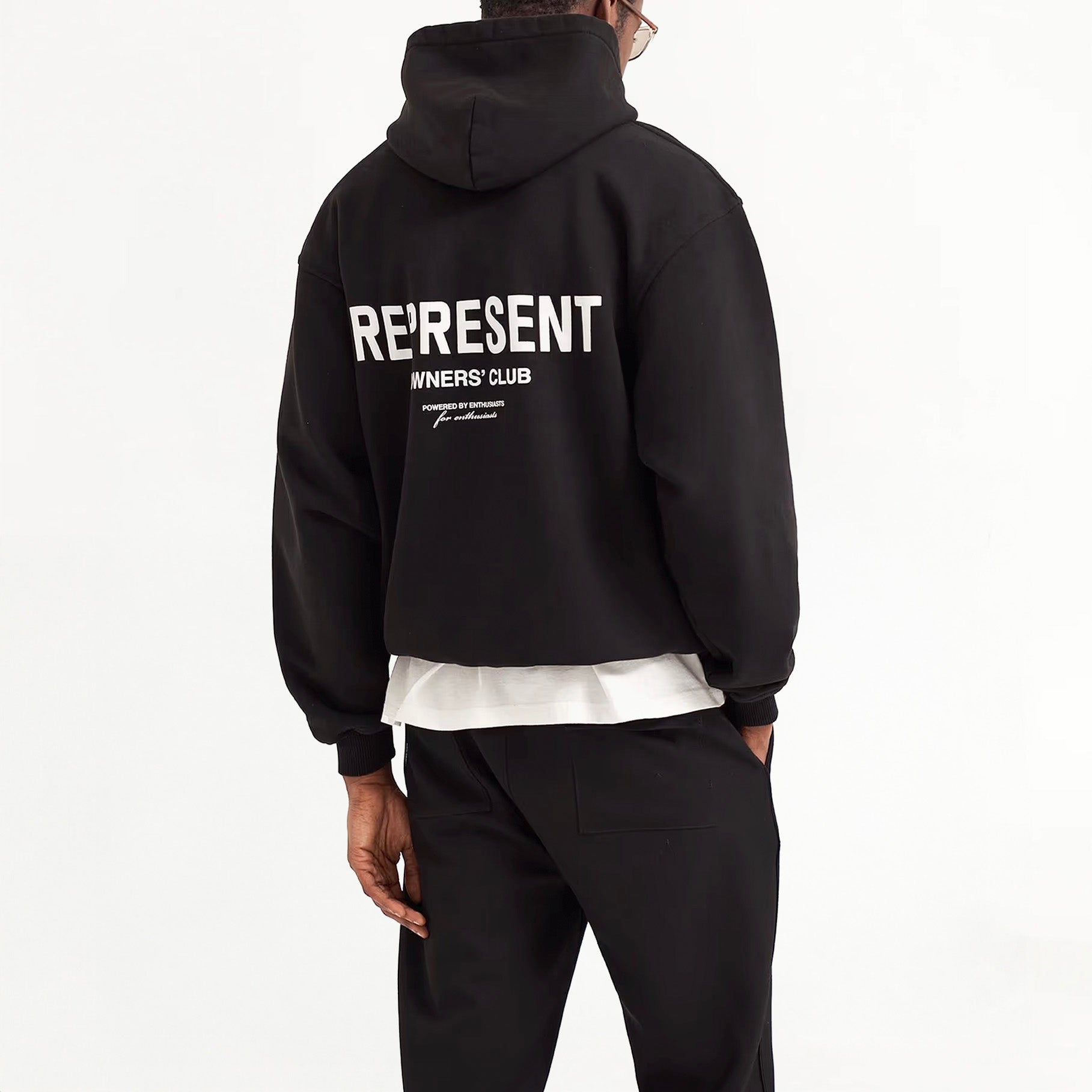 Sweatshirt Represent Owners' Club Hoodie Noir